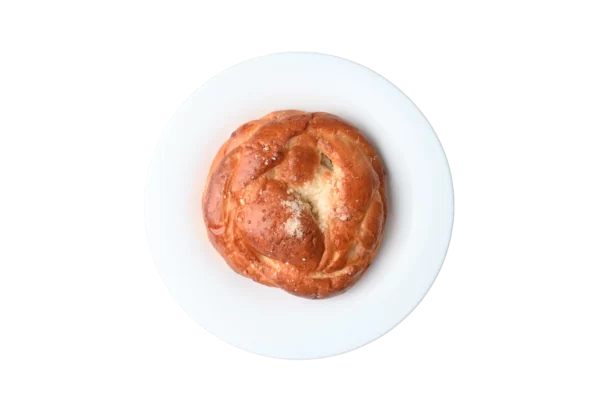 Булка з яблуком